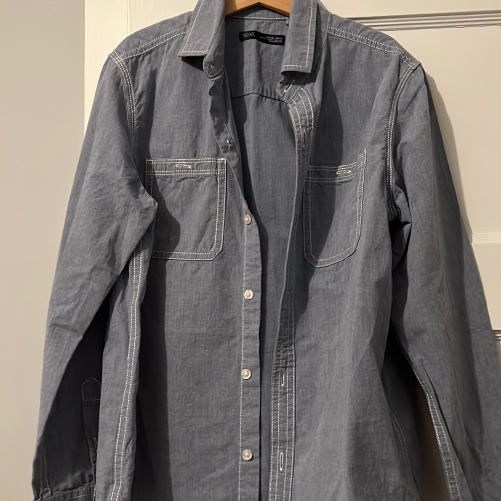 Next kids soft denim shirt! Like new!
